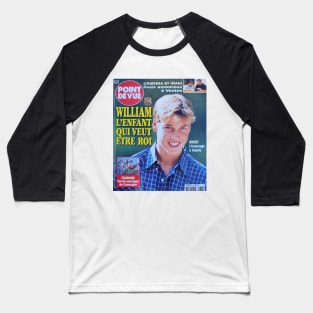 Prince William, our future King Baseball T-Shirt